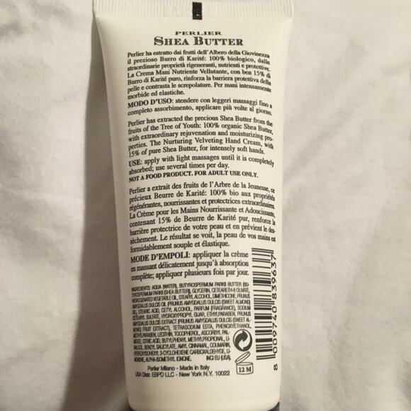 3 tubes of PERLIER shea butter hand cream- citrus, almond milk and lavender - Picture 5 of 6